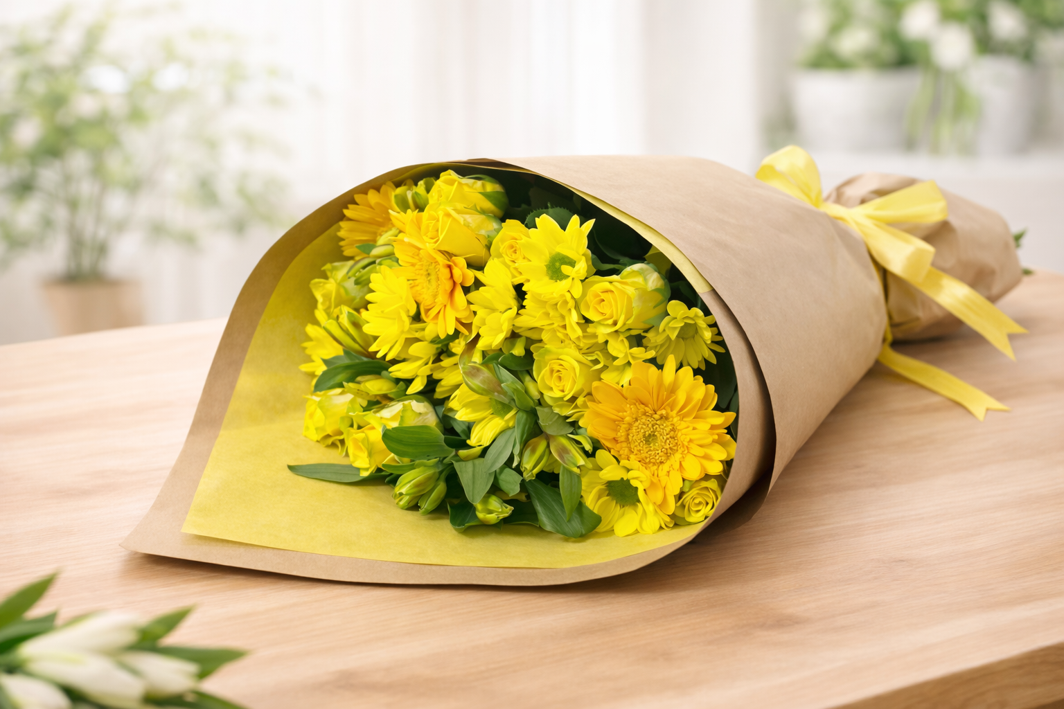 Seasonal Yellow Bouquets