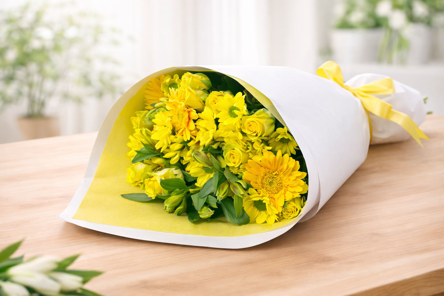 Seasonal Yellow Bouquets
