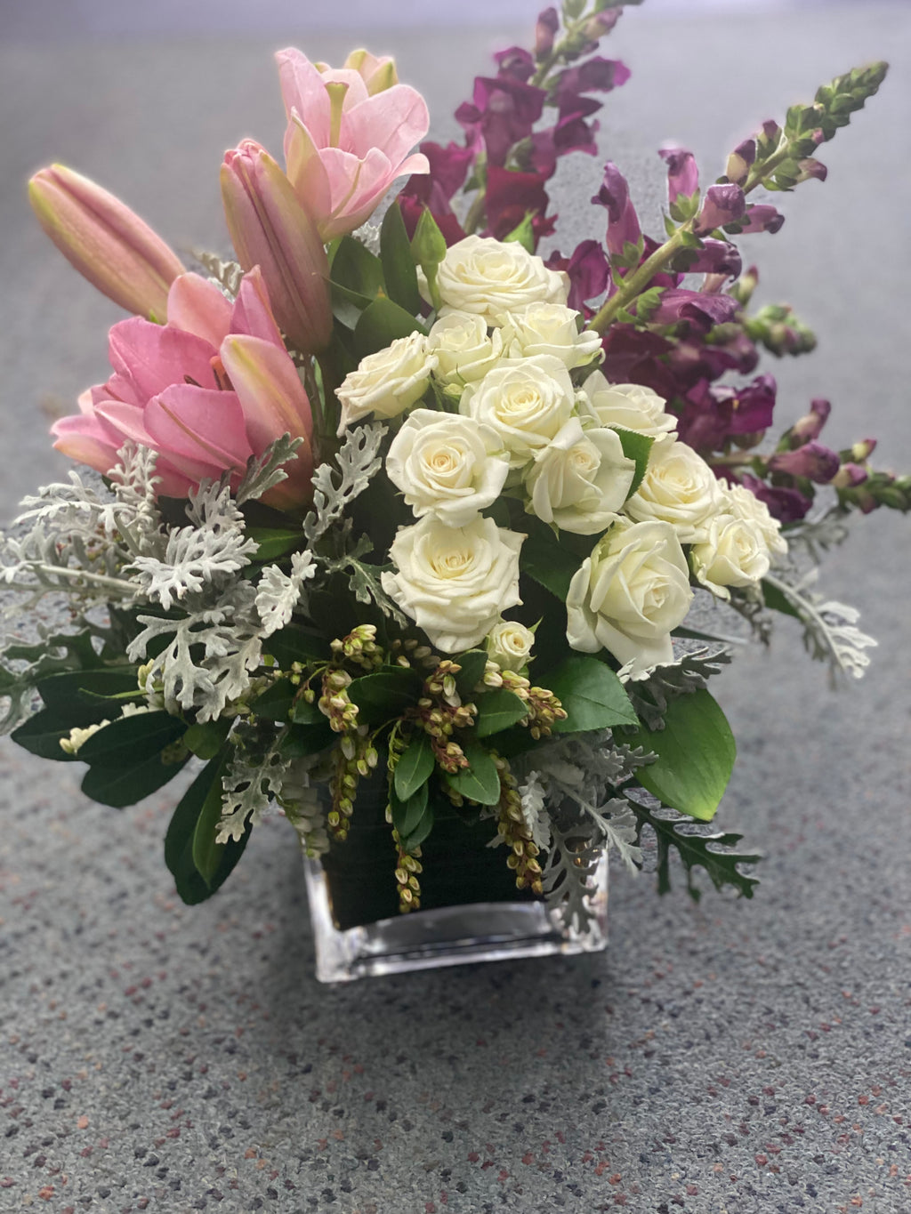 Florist Choice White arrangement