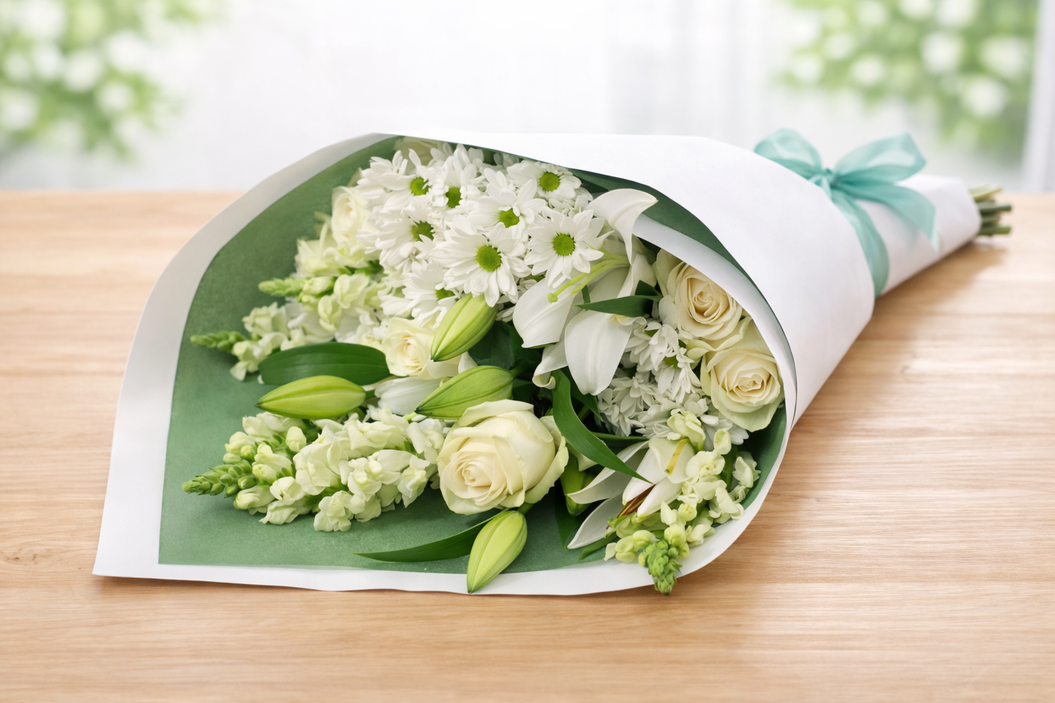 Seasonal White Bouquets